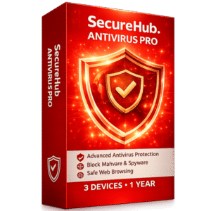 SecureHub Antivirus Pro 3 Device 1 Year