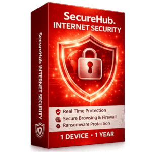SecureHub Internet Security 1 Device 1 Year