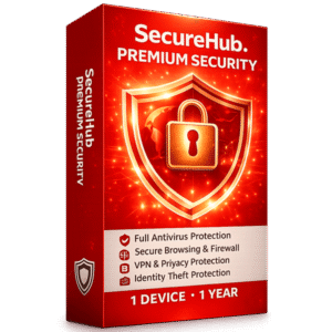 SecureHub Premium Security 1 Device 1 Year